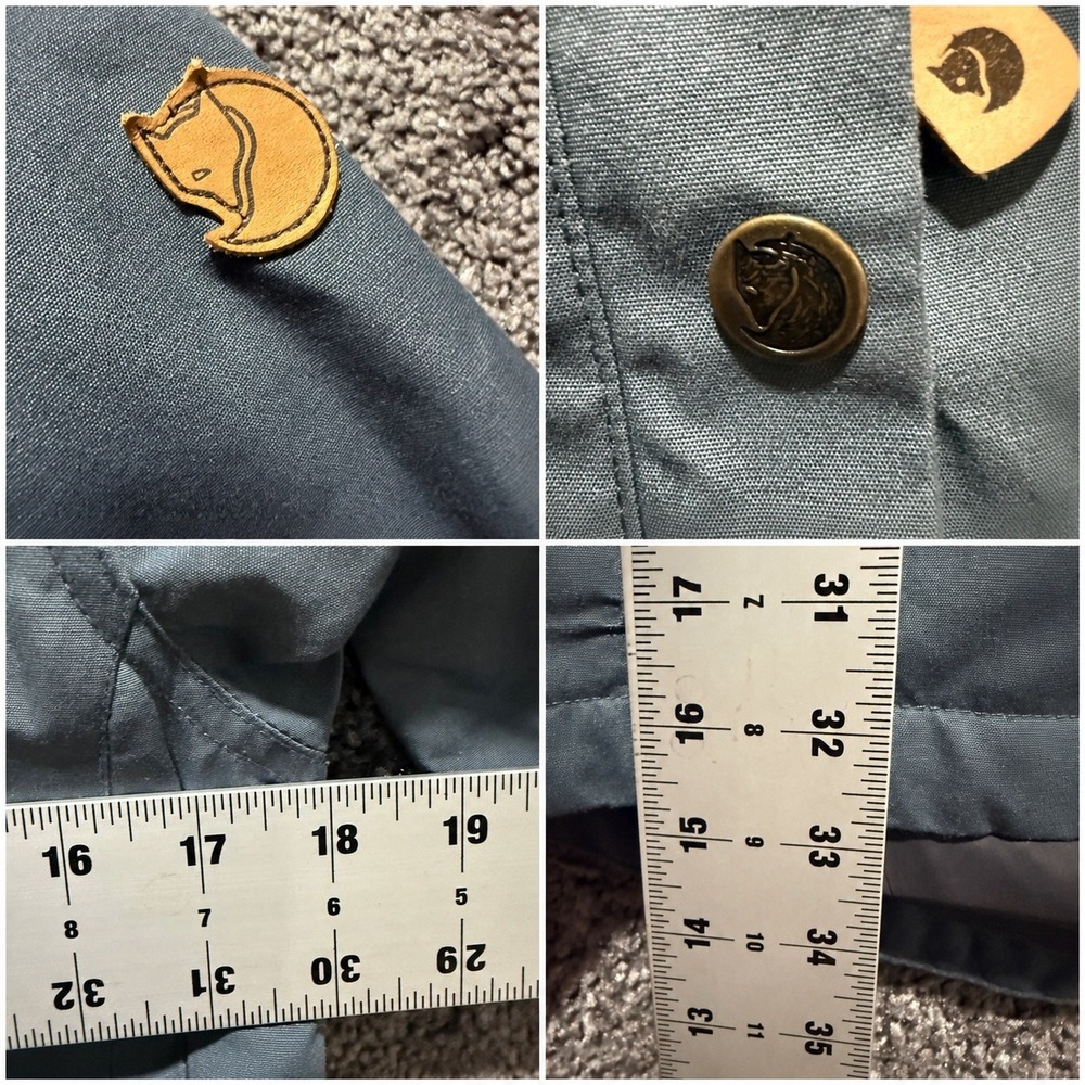 Fjallraven Kiruna Padded Parka Women S Blue Excellent G-1000 Insulated - Picture 5 of 7